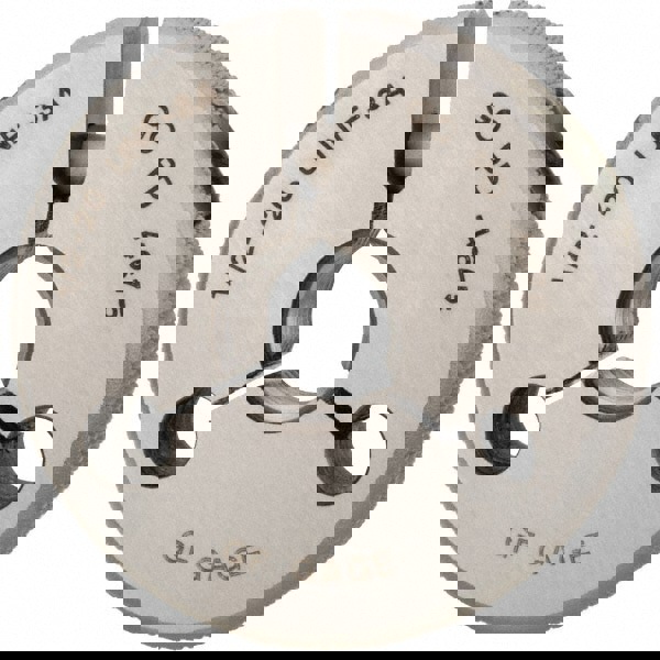 Threaded Ring Gage: 1/2-20 Thread, UNF, Class 3A, Go